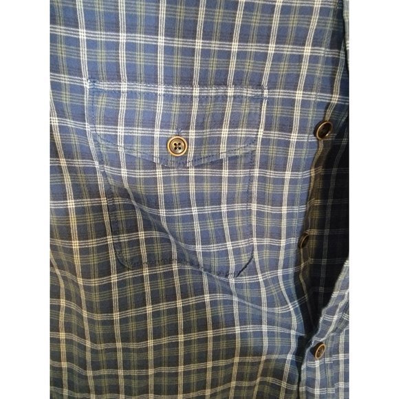 Men's Lucky Brand Button-Down Dress/Casual‎ Long Sleeve Shirt Size M/M - Picture 6 of 8